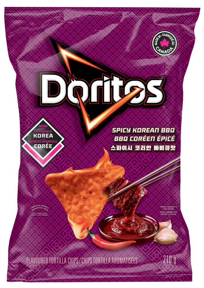 DORITOS® Spicy Korean BBQ Flavoured Tortilla Chips | Tasty Rewards